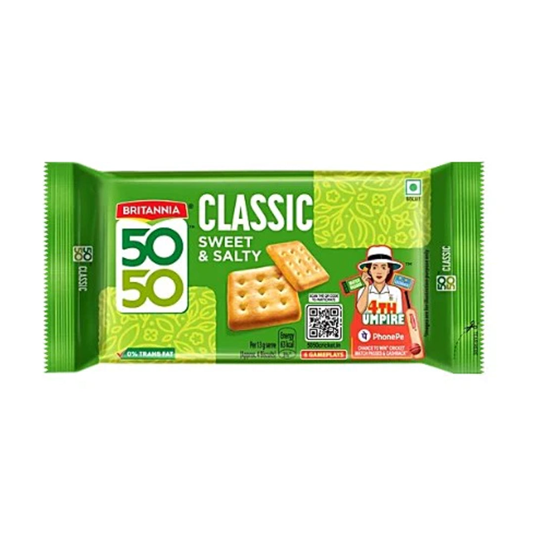 BRITANNIA 50-50 Biscuits (62g)