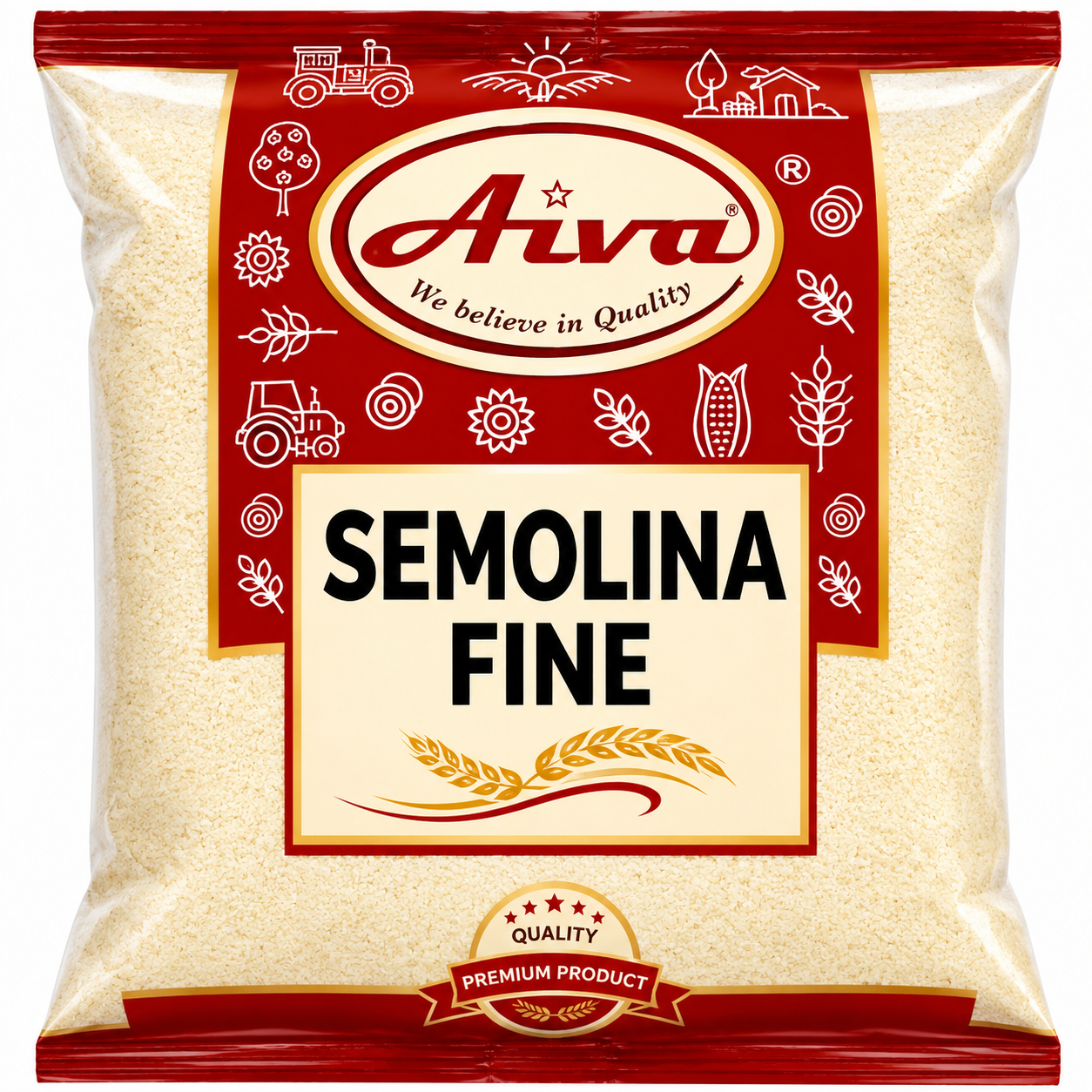 Aiva Semolina Fine (500g)
