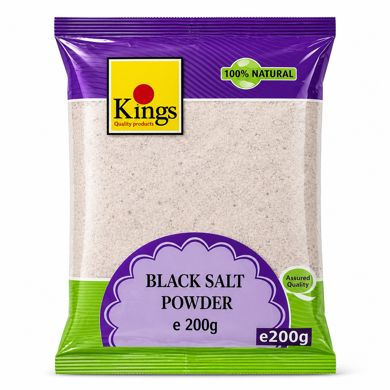 Kings Black Salt (Kala Namak) - 200g