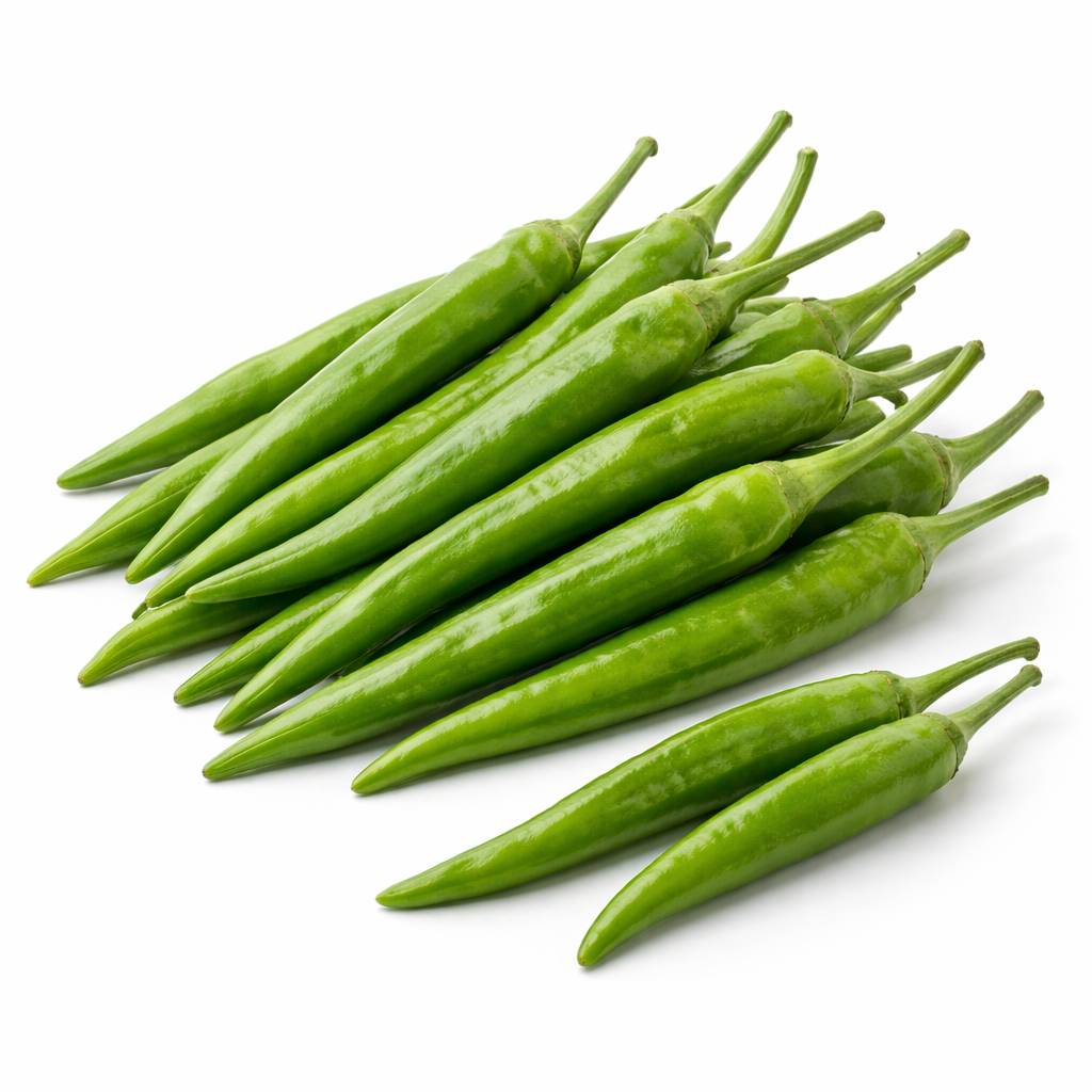Fresh Green Chili - 500 g