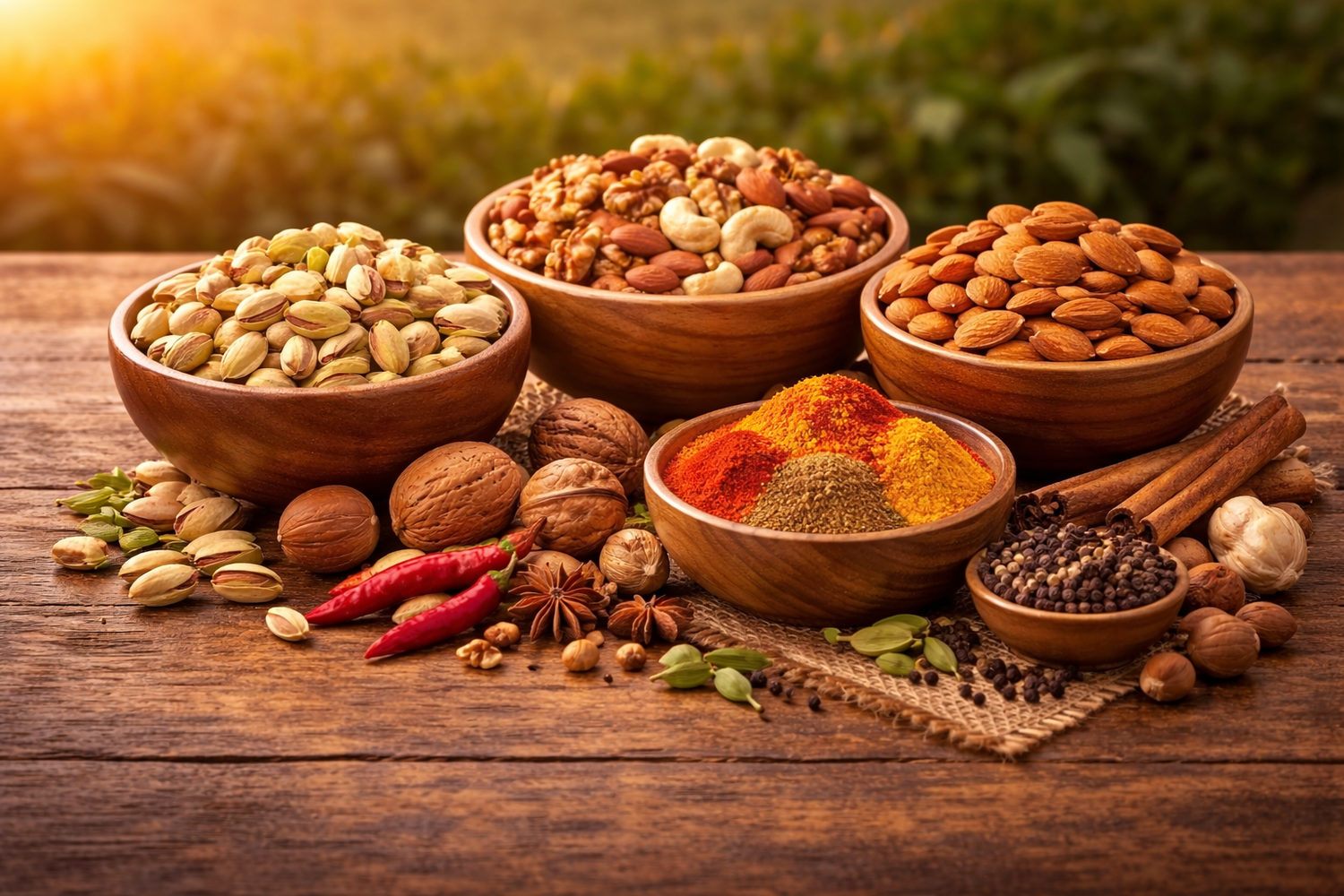 Nuts & Spices