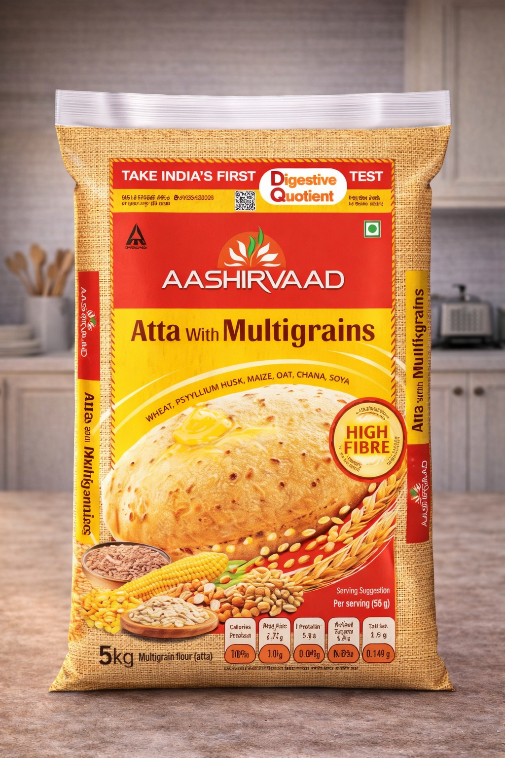 Aashirvaad Multigrain Flour - 5kg