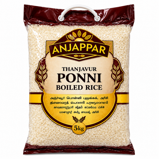 Anjappar Thanjavur Ponni Boiled Rice 5 kg
