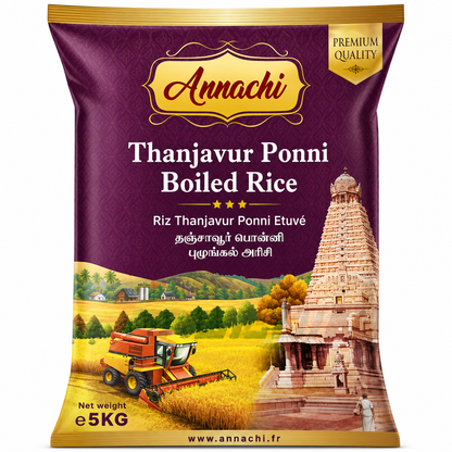 ANNACHI Thanjavur Ponni Rice (5kg)