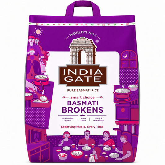 INDIA GATE Broken Basmati Rice (4.5kg)