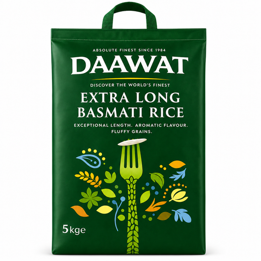 Dawaat Extra Long Basmati Rice - 5 kg