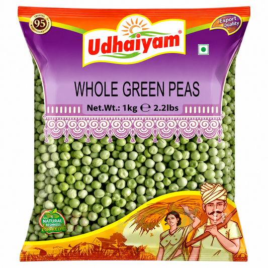 Udhaiyam Green Peas (1kg)