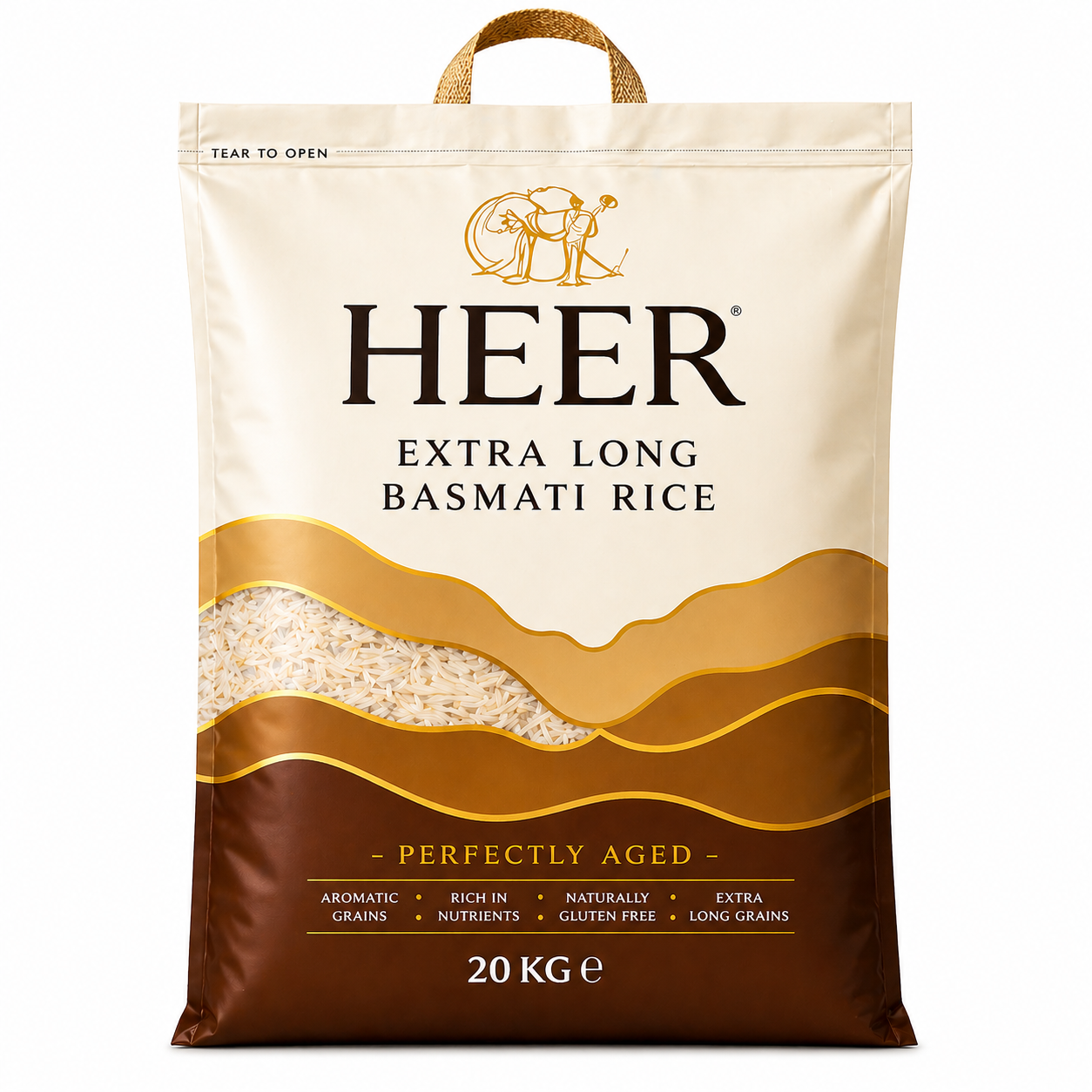 Heer Superior Basmati Rice Extra Long - 20kg