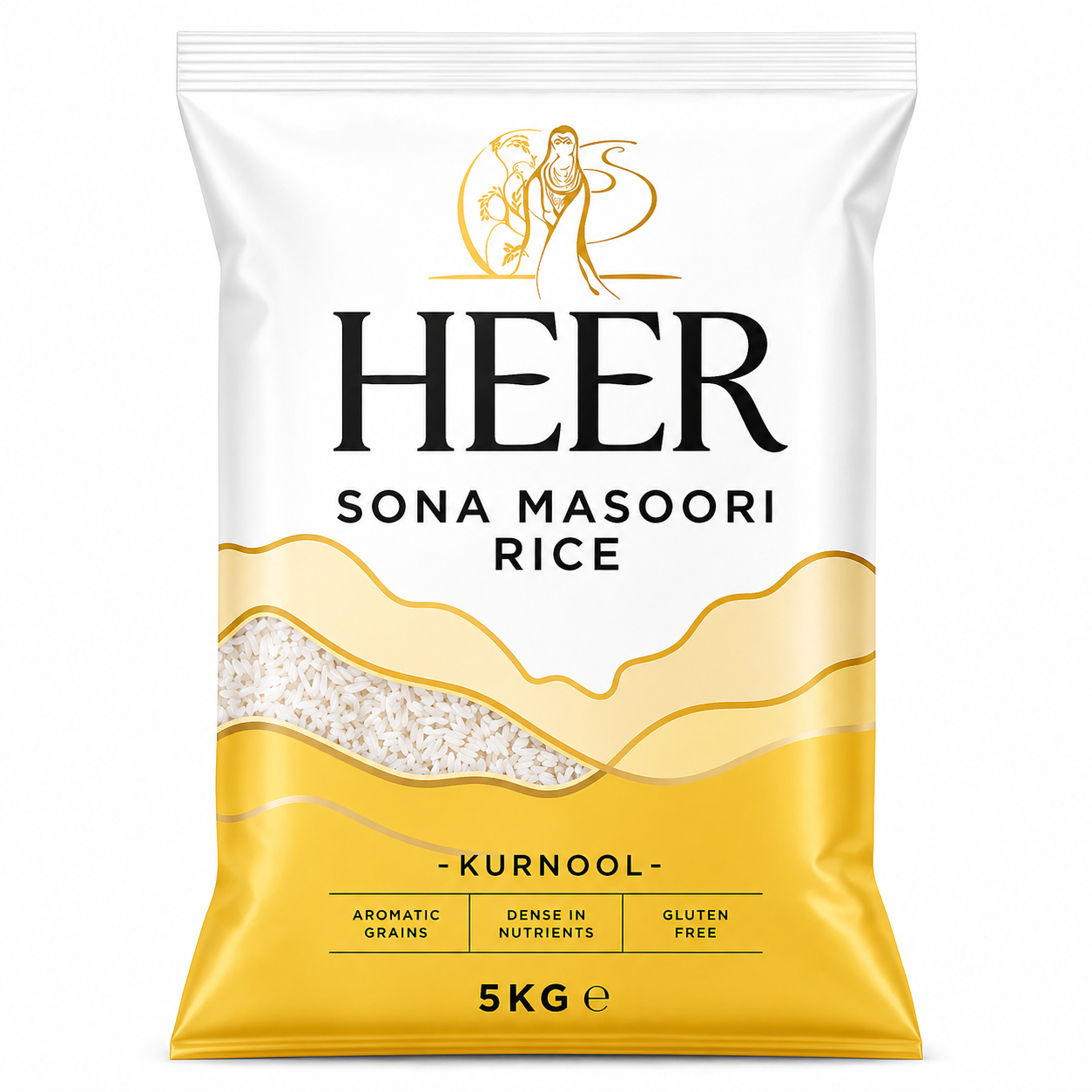 HEER Sona Masoori Rice 5 kg