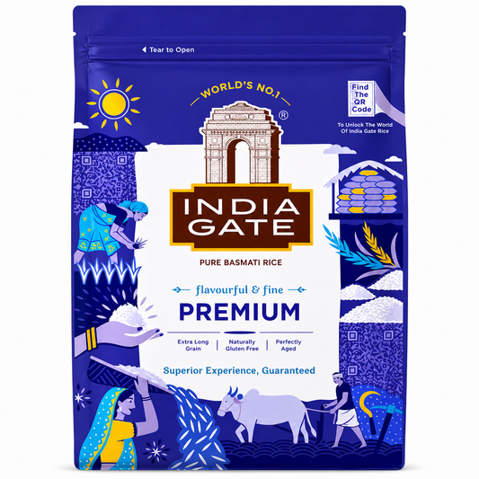 INDIA GATE Premium Basmati Rice (5kg)