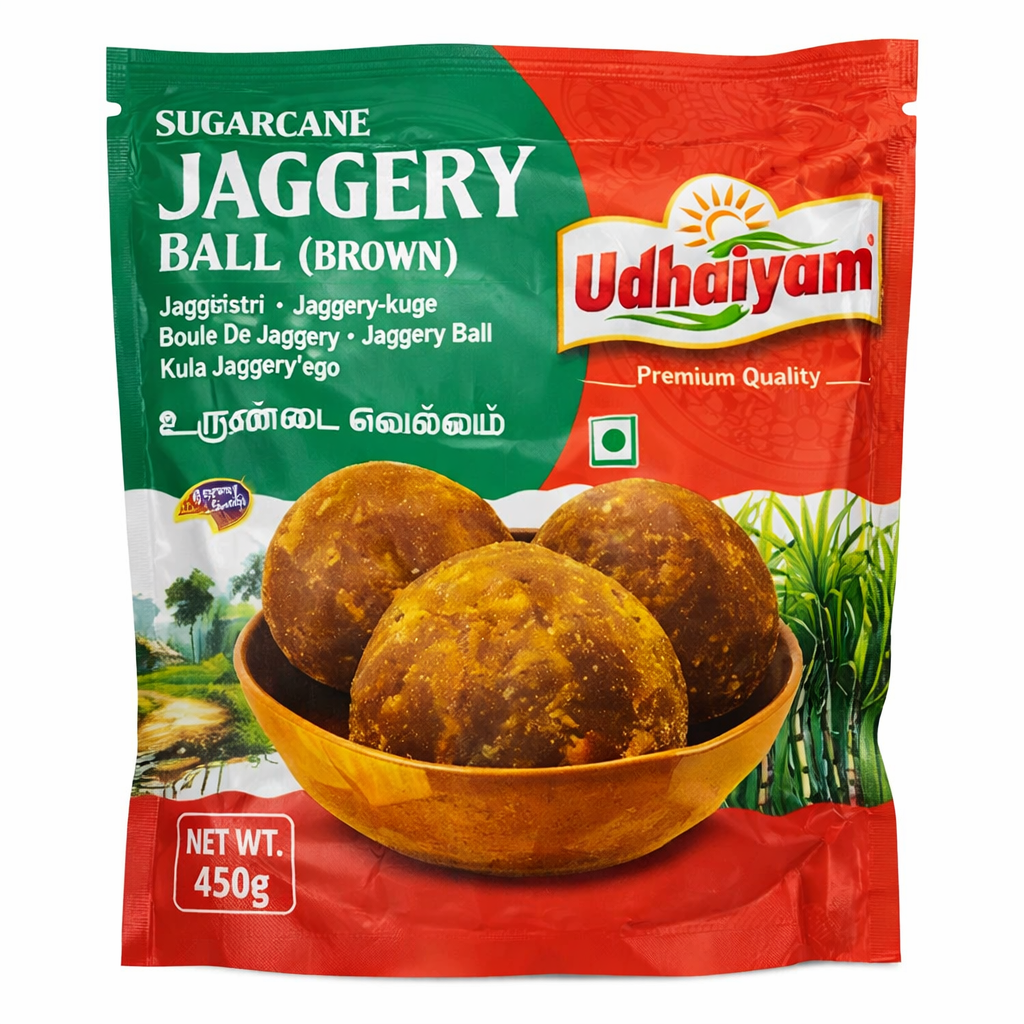 Udhaiyam Brown Jaggery Balls (450g)