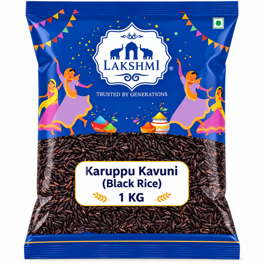 Lakshmi Karuppu Kavuni Black Rice 1KG