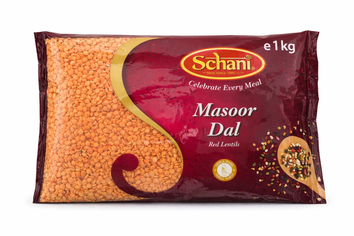 Schani Masoor Dal Red Lentils - 2 kg