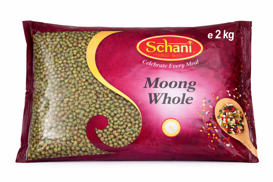 Schani Moong Whole Beans - 2 kg