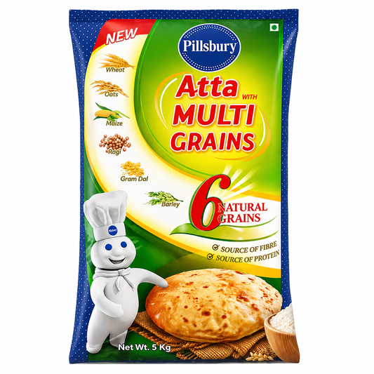 PILLSBURY Multigrain Atta (Export Pack) - 5kg