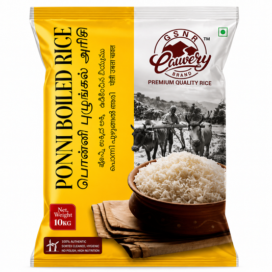 CAUVERY Rajaboham Thanjavur Ponni Rice (10kg)