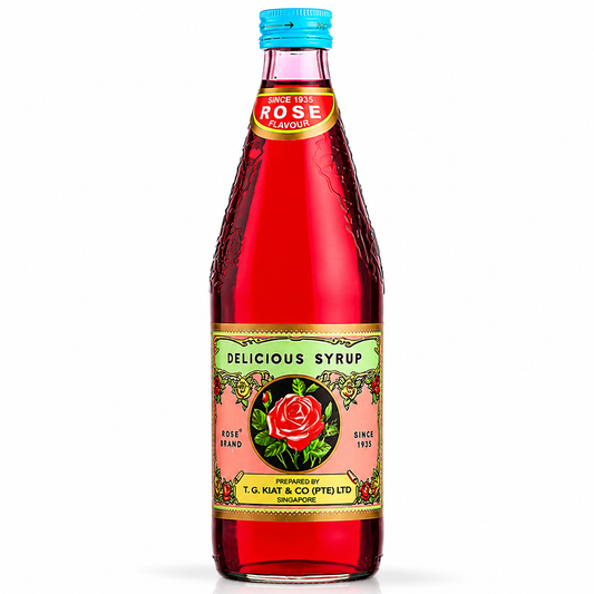 Rose Syrup T.G.Kiat Singapore - 750ml