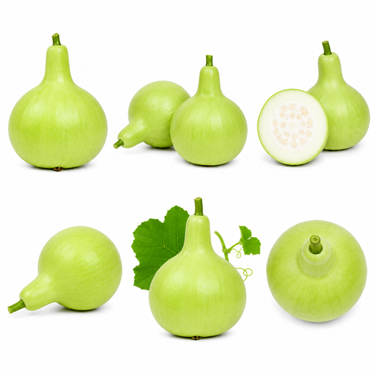 Fresh Round Bottle Guard (Lauki) - 500g