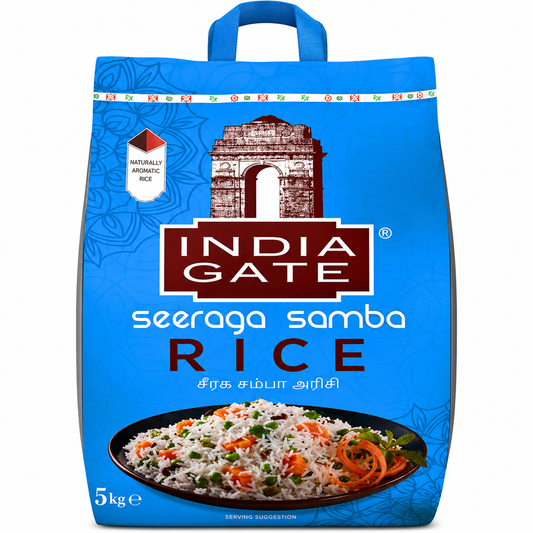 INDIA GATE SEERAGA SAMBA (5kg)
