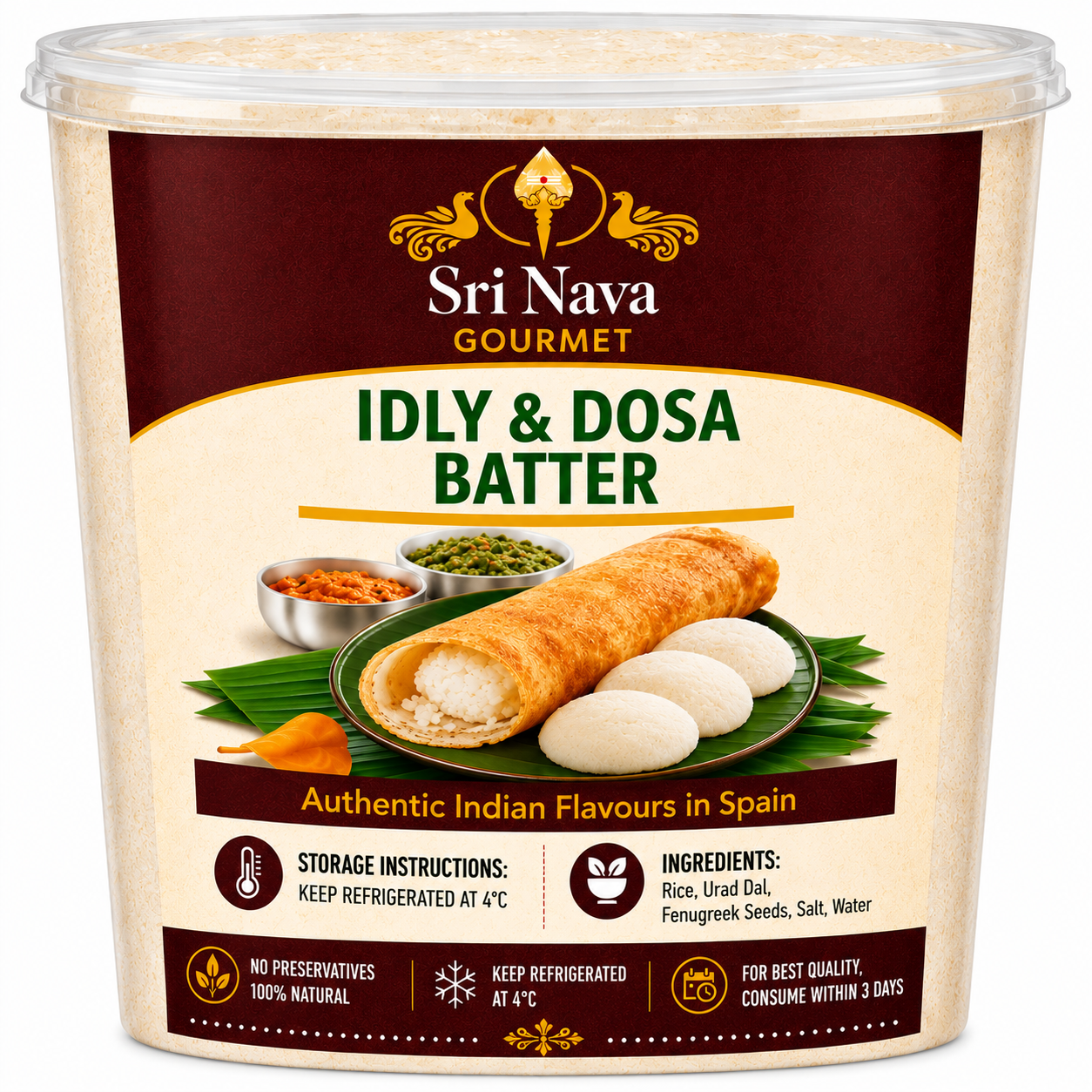 Sri Nava Dosa Batter - 1 kg