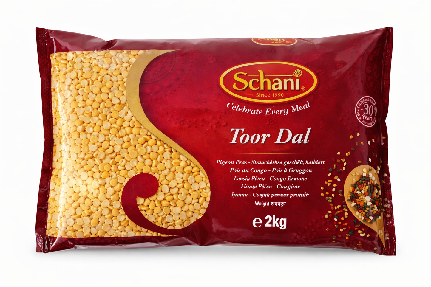 Schani Toor Dal Plain - 2 kg
