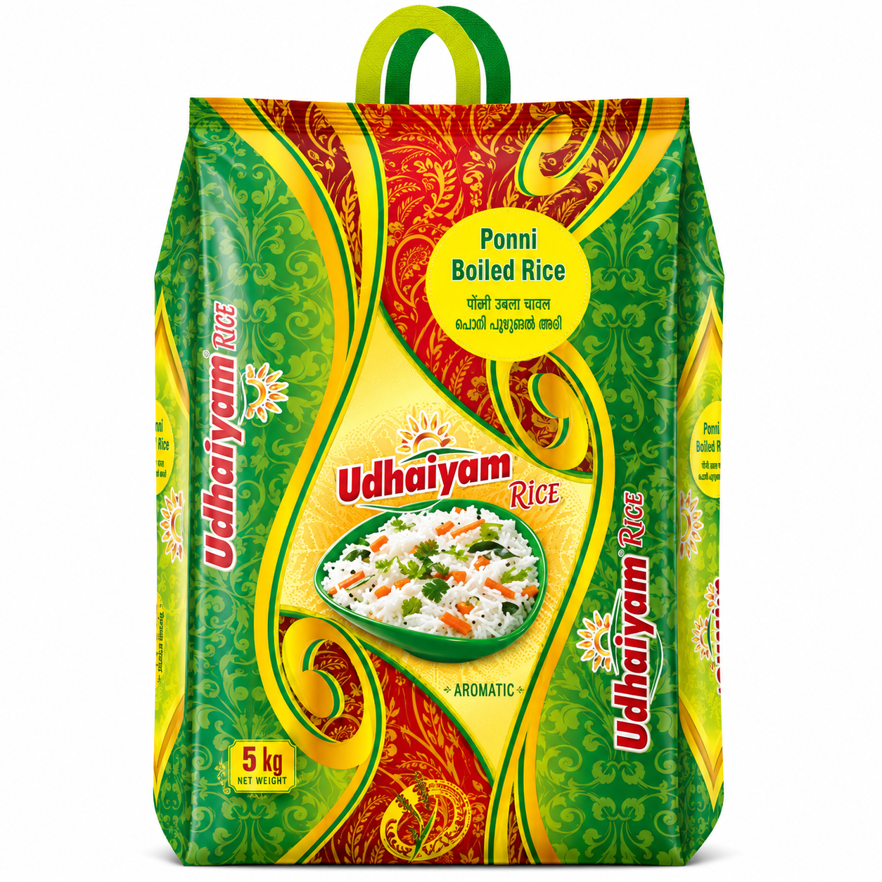 Udhaiyam Rajaboham Thanjavur Ponni Rice (5kg)