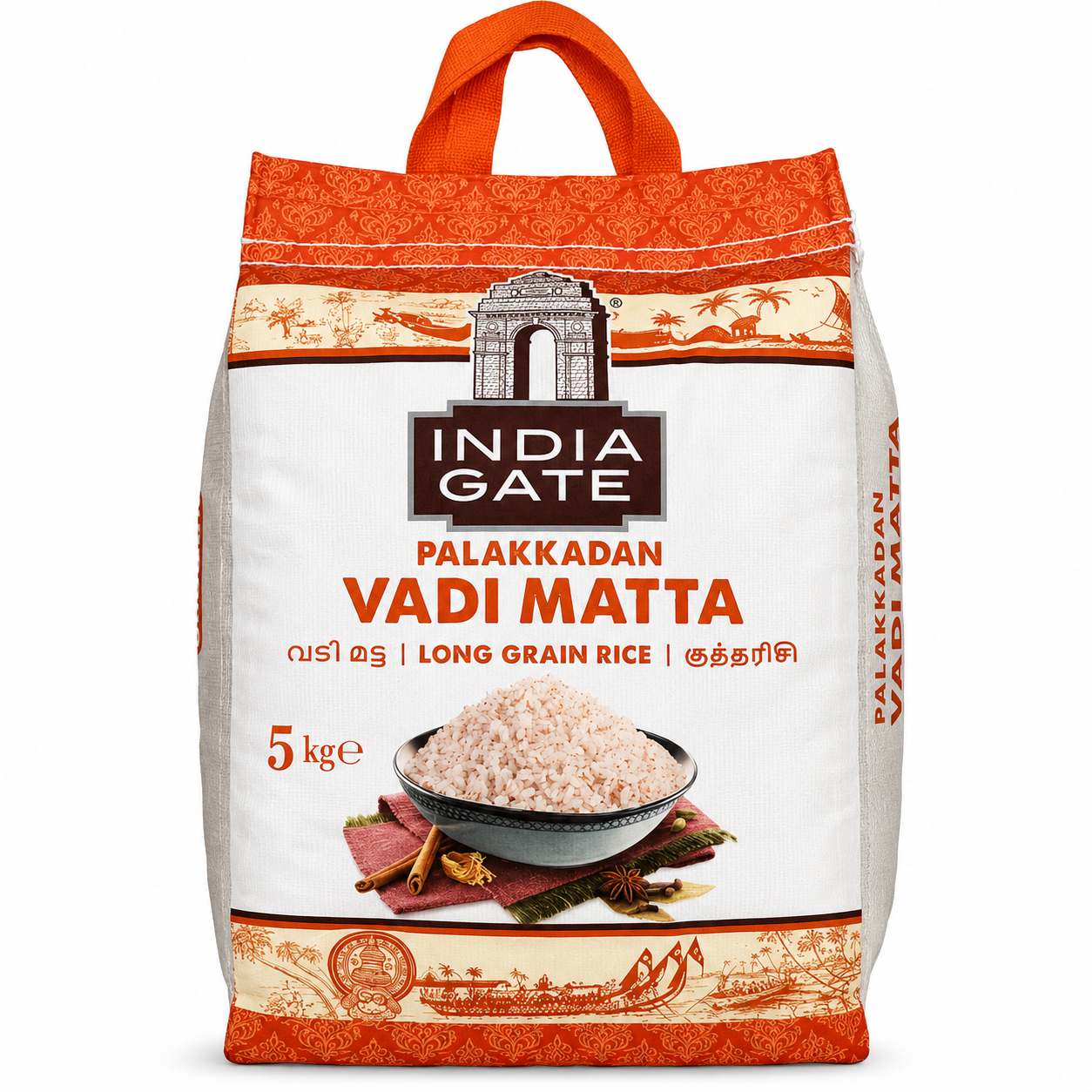 India Gate Palakadan Vadi Matta Rice (5kg)