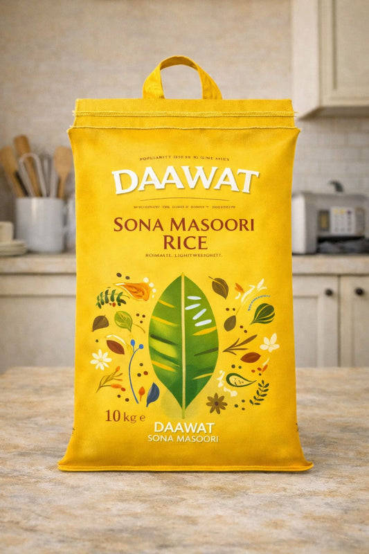 Dawaat Sona Masoori Rice - 10kg