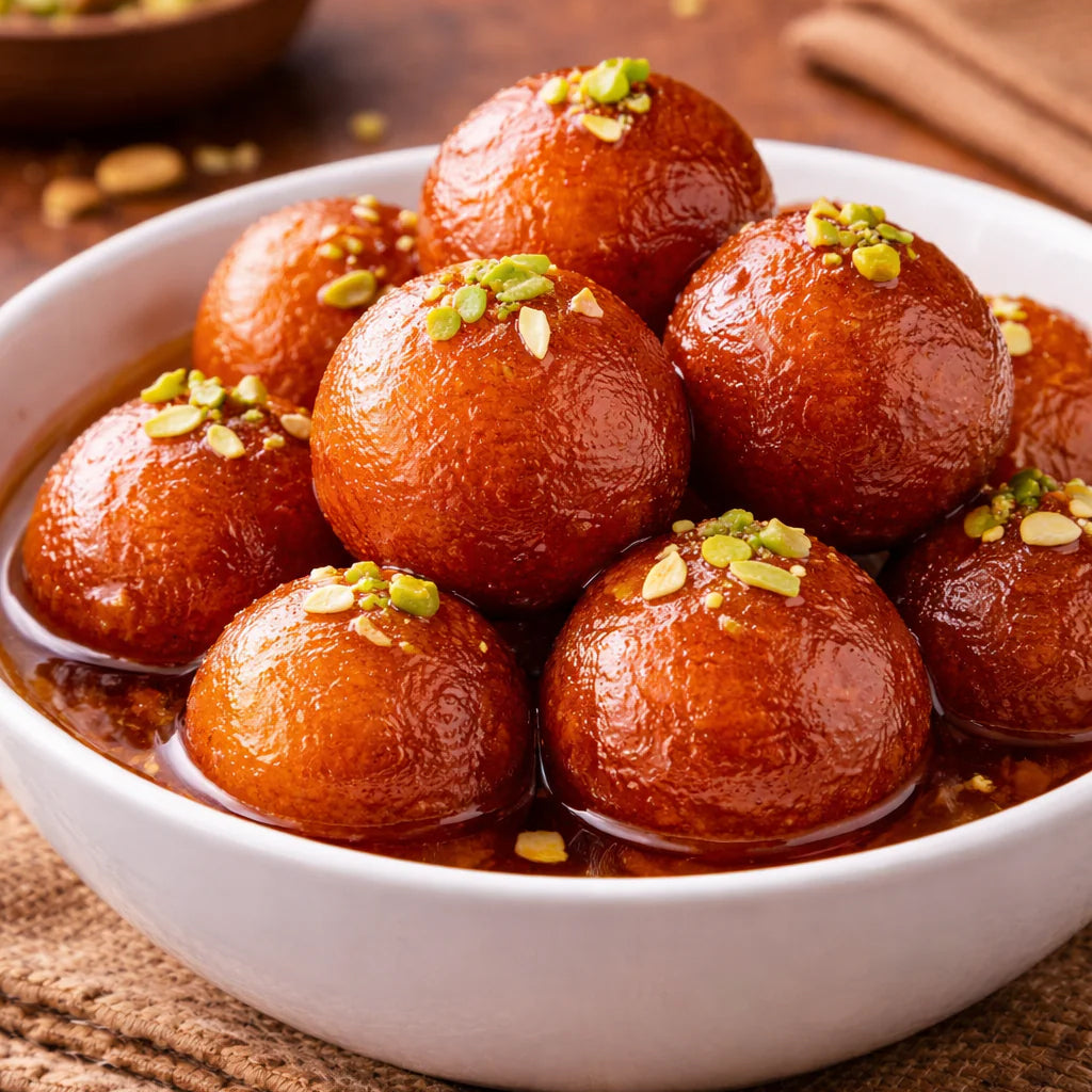 GITS Gulab Jamun Mix - 200g (+Free Rabri Mix 100g)