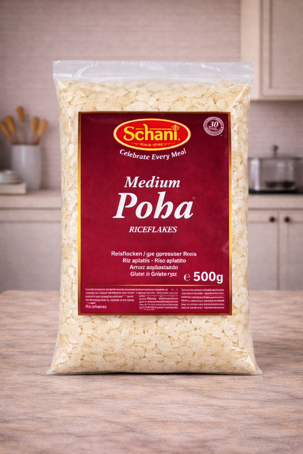 Poha Rice Flakes Medium - 500g