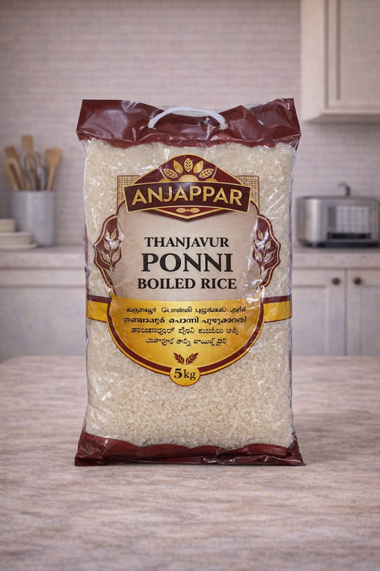 Anjappar Thanjavur Ponni Boiled Rice 5 kg