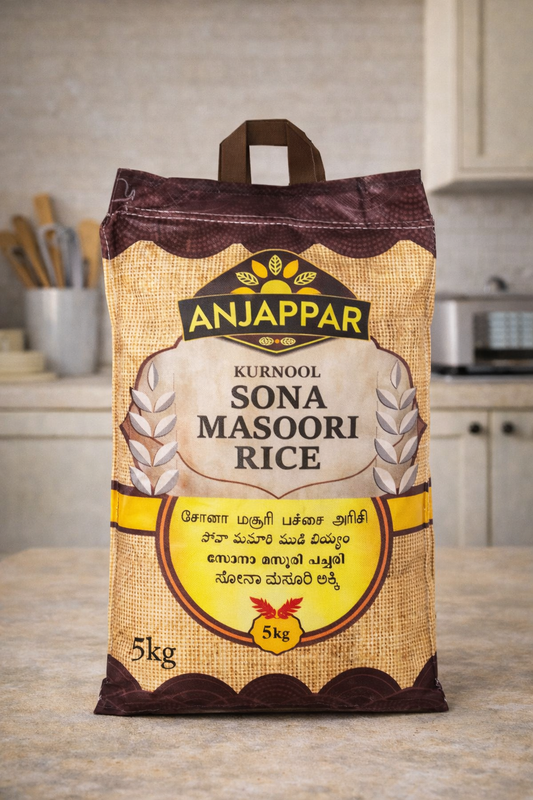 Anjappar Sona Masoori Rice 5 kg